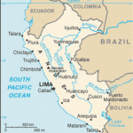 Map of Peru from the CIA World Factbook