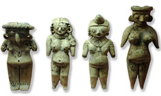 Western Mexican figurines