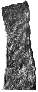 Stela 5: Photo by Morley and Graham (composite) via the Peabody Museum